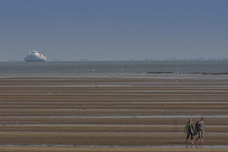 Sylt, Wattenmeer, Teleblick