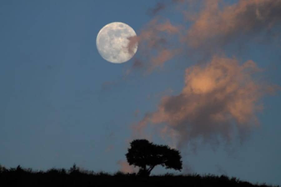 Vollmond - Sizilien